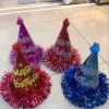 24Cm gold pink birthday lace hat, 600 pieces per piece, can mix colors in one piece details Picture